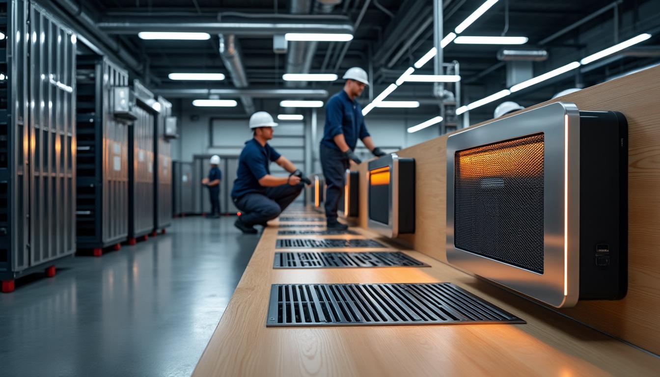 découvrez les dernières innovations technologiques dans le domaine du chauffage aérotherme électrique industriel. optimisez vos performances énergétiques tout en réduisant votre impact environnemental grâce aux solutions avancées et aux fonctionnalités innovantes de ces systèmes de chauffage.