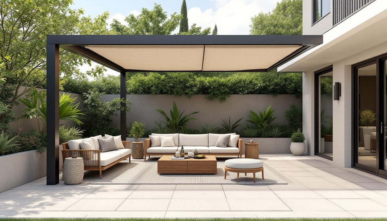 L’impact d’une toile pergola sur mesure sur le design de votre espace extérieur