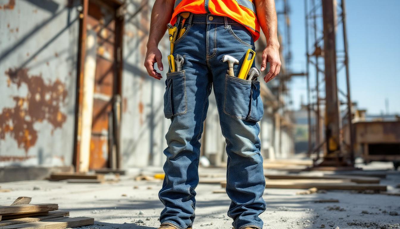 découvrez notre sélection de pantalons de travail pour homme qui allient style moderne et fonctionnalité optimale, conçus pour le confort et la durabilité au quotidien.