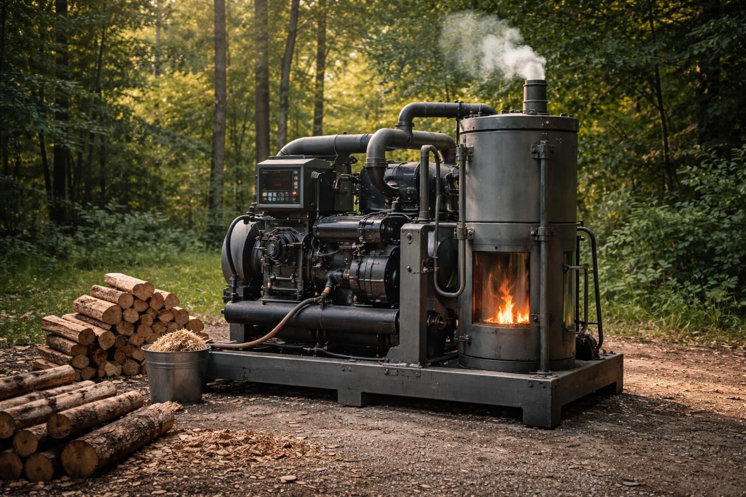 découvrez tout sur le générateur au bois, un groupe électrogène à gazéification performant et écologique, idéal pour une énergie renouvelable et autonome.