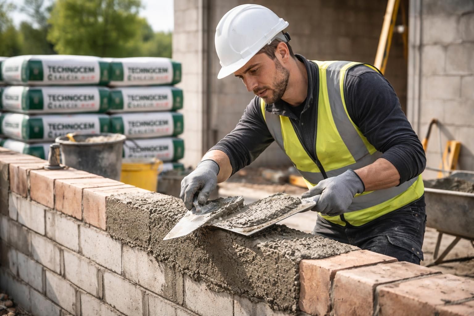 découvrez ciment technocem, la solution de qualité signée calcia, idéale pour tous vos travaux de maçonnerie. performance et fiabilité au rendez-vous.
