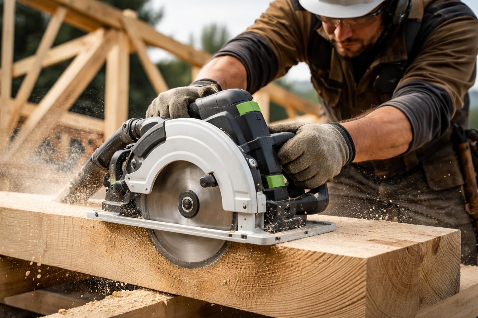 découvrez la festool hk 55, la scie circulaire polyvalente idéale pour les charpentiers, alliant précision, puissance et ergonomie pour des découpes parfaites.