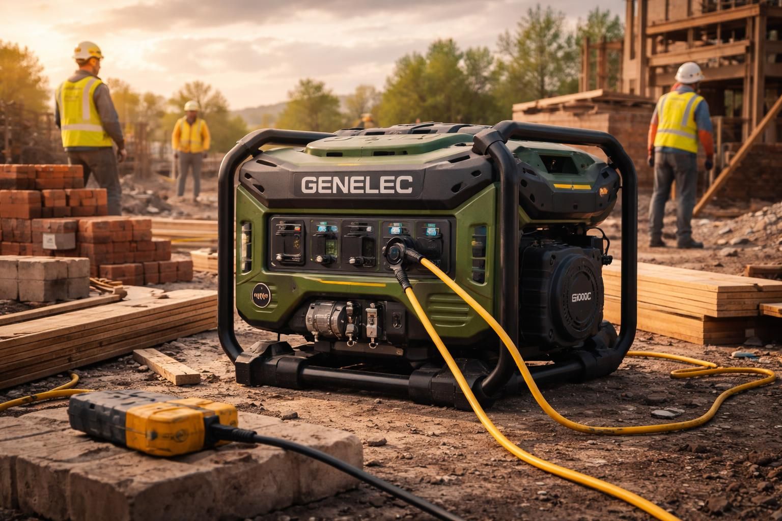 découvrez les génératrices genelec, synonymes de fiabilité et performance, idéales pour vos chantiers et travaux en toute confiance.