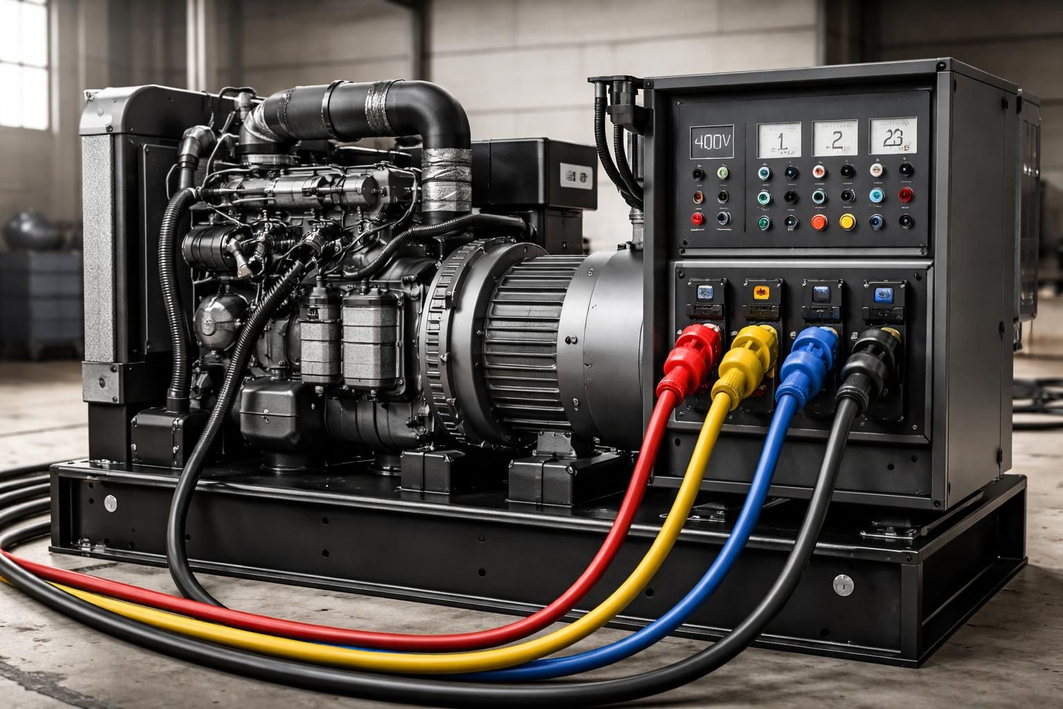 découvrez tout ce qu'il faut savoir sur le groupe électrogène 380v et l'alimentation triphasée : fonctionnement, avantages et conseils pour choisir le matériel adapté.