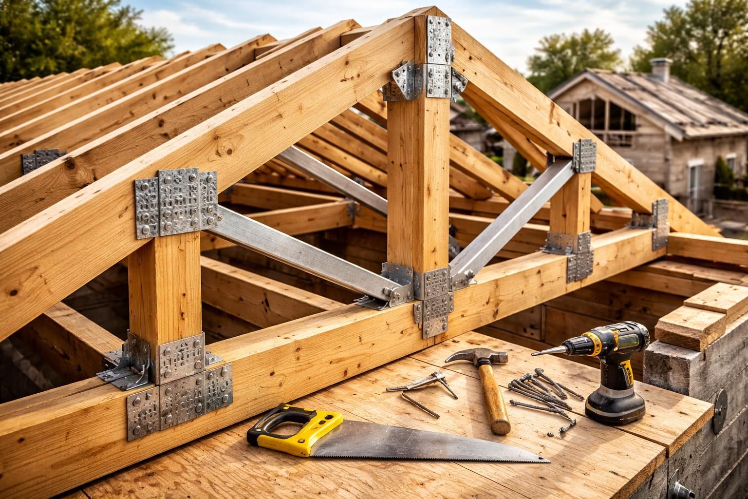 découvrez les meilleures solutions pour renforcer votre charpente avant de rénover votre toiture et assurer la solidité et la durabilité de votre habitation.