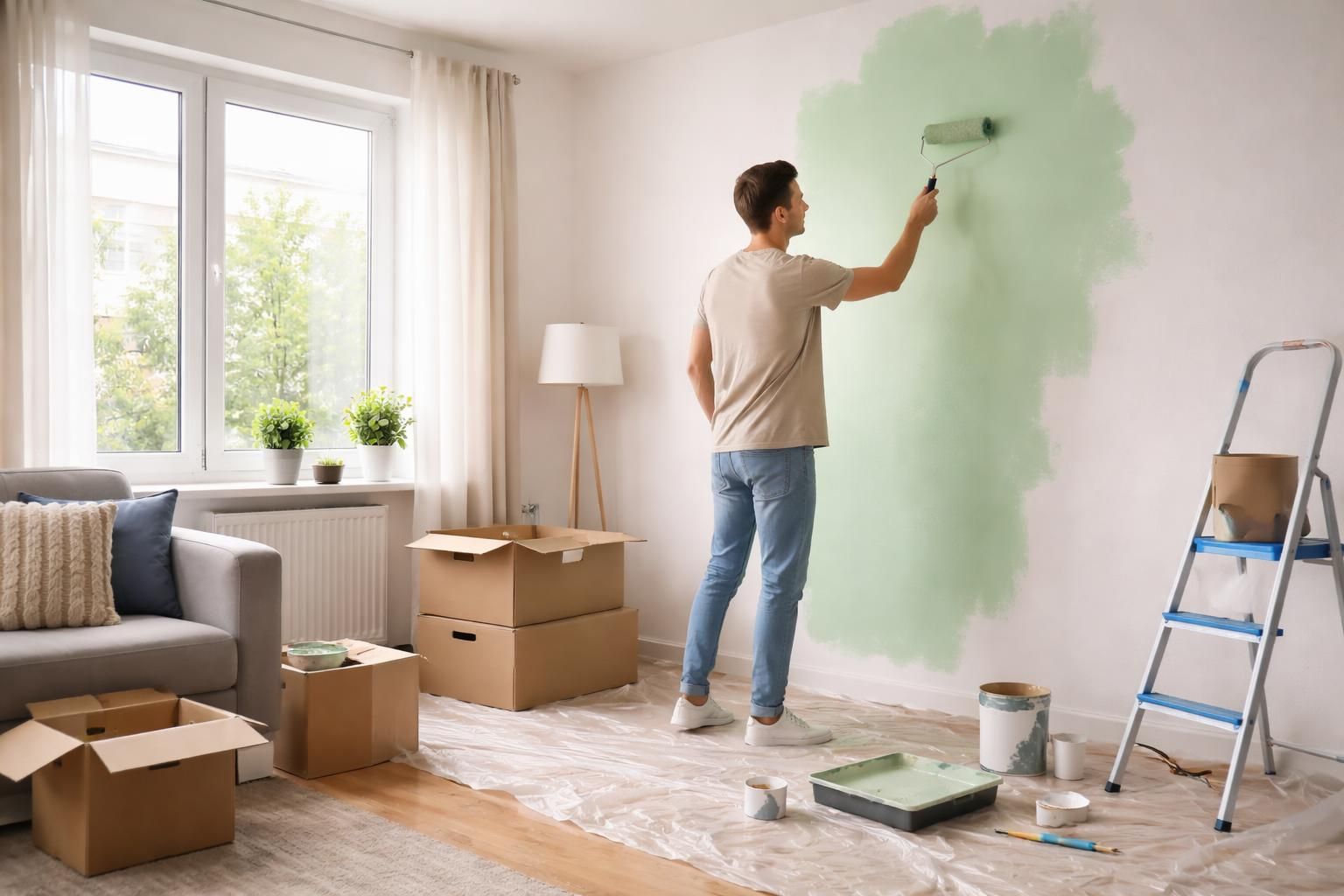 découvrez si vous avez le droit de repeindre un appartement en location, les règles à suivre et les conseils pour bien réaliser vos travaux sans compromettre votre contrat de location.