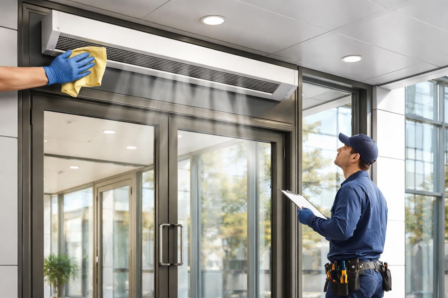 découvrez comment fonctionne un rideau d'air chaud et apprenez les meilleures pratiques d'entretien pour garantir une performance optimale et prolonger sa durée de vie.